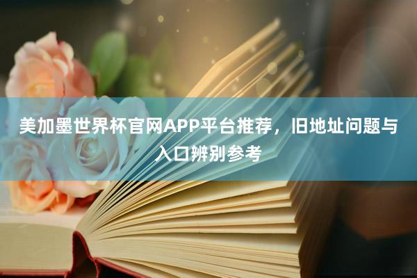 美加墨世界杯官网APP平台推荐，旧地址问题与入口辨别参考